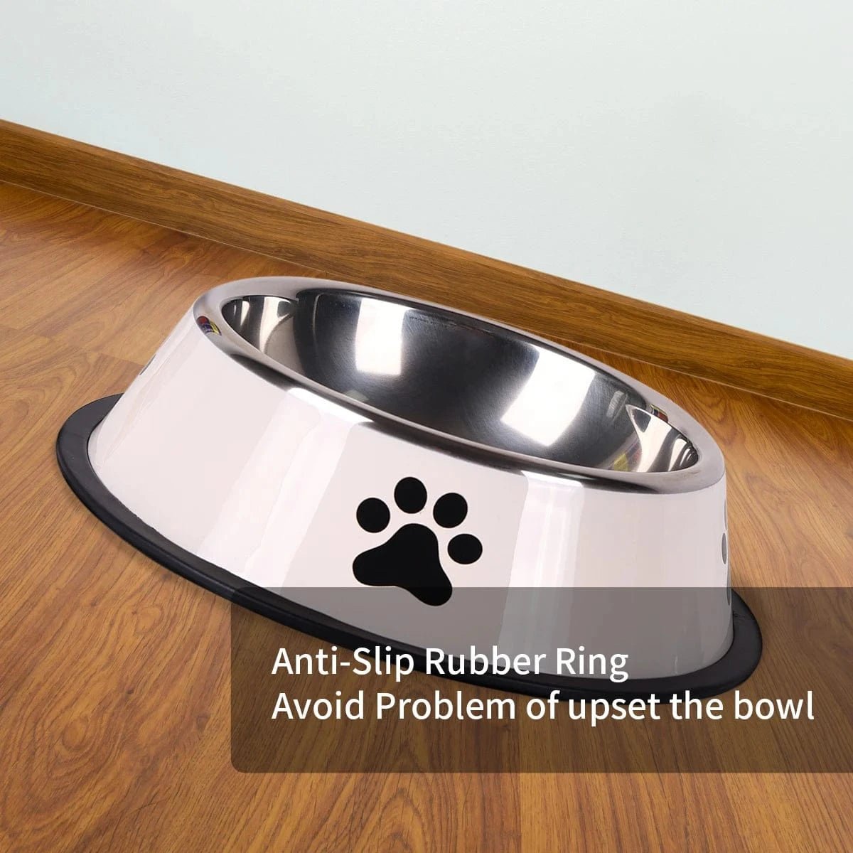 1PC Stainless Steel Pet Bowl Cat Bowl Dog Food Bowl Multi - Specification Anti - fall Food Bowl Food Bowl Feeding Pet Supplies - PawfectCo