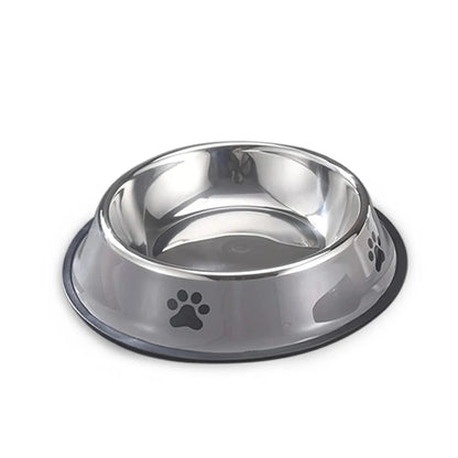 1PC Stainless Steel Pet Bowl Cat Bowl Dog Food Bowl Multi - Specification Anti - fall Food Bowl Food Bowl Feeding Pet Supplies - PawfectCo