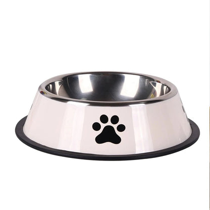 1PC Stainless Steel Pet Bowl Cat Bowl Dog Food Bowl Multi - Specification Anti - fall Food Bowl Food Bowl Feeding Pet Supplies - PawfectCo