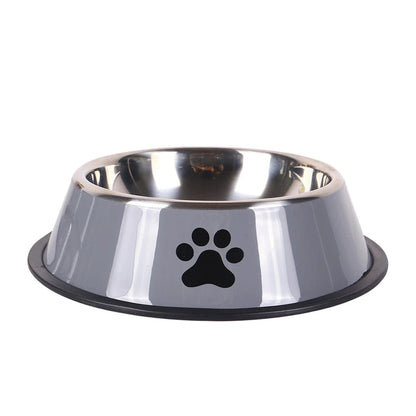 1PC Stainless Steel Pet Bowl Cat Bowl Dog Food Bowl Multi - Specification Anti - fall Food Bowl Food Bowl Feeding Pet Supplies - PawfectCo