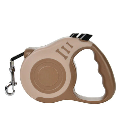 3m 5m Dog Leash for Small Dogs Cat Automatic Retractable Durable Nylon Lead Puppy Outdoor Travel Walking Hiking Traction Rope - PawfectCo