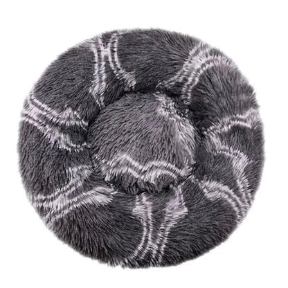 40 - 90cm Round Pet Bed for Large Dog Bed Super Soft Cat Bed Long Plush Dog House for Medium Dog House Winter Warm Sleeping - PawfectCo