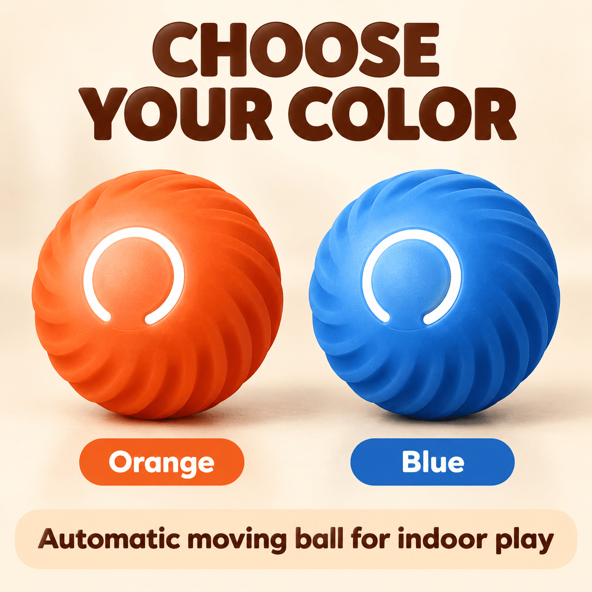 Automatic Moving Dog Ball Toy for Interactive Indoor Play - PawfectCo