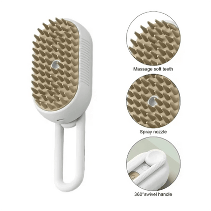 Cat Comb Pet Haired Comb Dog Haired Dog Bathing Massage Brush Cat Haired Brush Puppy Cleaning Pet Supplies - PawfectCo