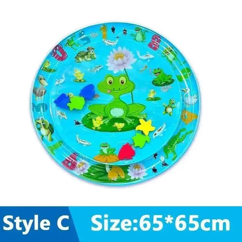 Cats Sensory Water Play Mat With Fish Thickened Inflatable Water Bed Dog Pet Play Sensory Toy Water For Pet Play Interactive Fun - PawfectCo