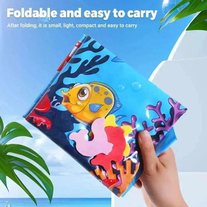 Cats Sensory Water Play Mat With Fish Thickened Inflatable Water Bed Dog Pet Play Sensory Toy Water For Pet Play Interactive Fun - PawfectCo