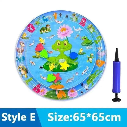 Cats Sensory Water Play Mat With Fish Thickened Inflatable Water Bed Dog Pet Play Sensory Toy Water For Pet Play Interactive Fun - PawfectCo