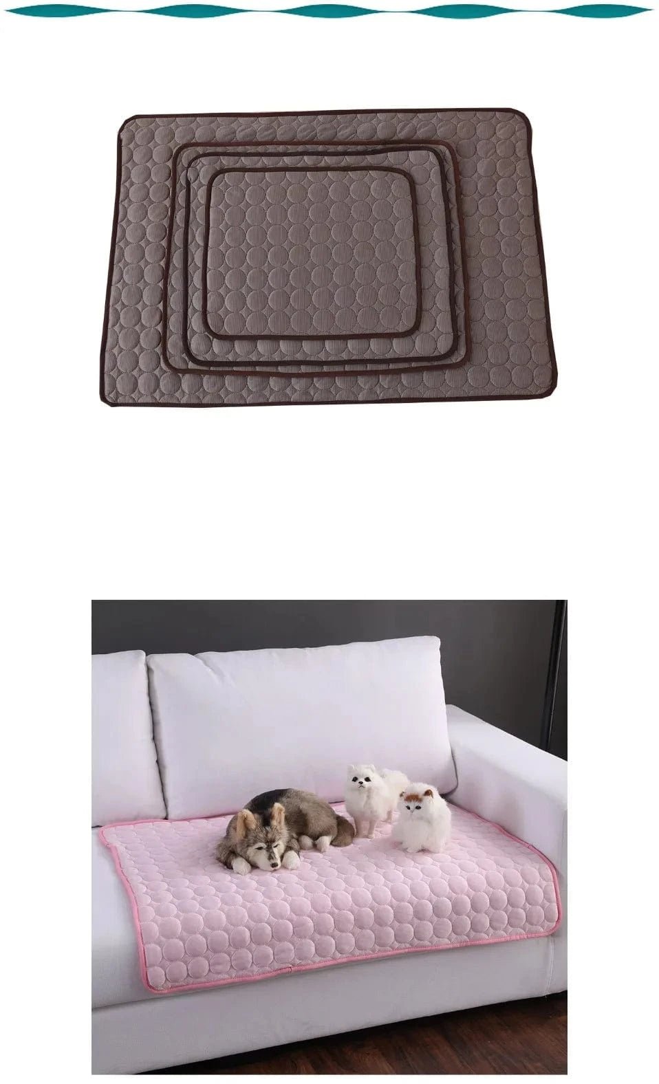 Dog Cooling Mat Summer Pet Cold Bed Extra Large For Small Big Dogs Pet Accessories Cat Durable Blanket Sofa Cat Ice Pad Blanket - PawfectCo