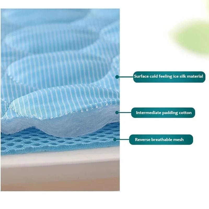 Dog Cooling Mat Summer Pet Cold Bed Extra Large For Small Big Dogs Pet Accessories Cat Durable Blanket Sofa Cat Ice Pad Blanket - PawfectCo