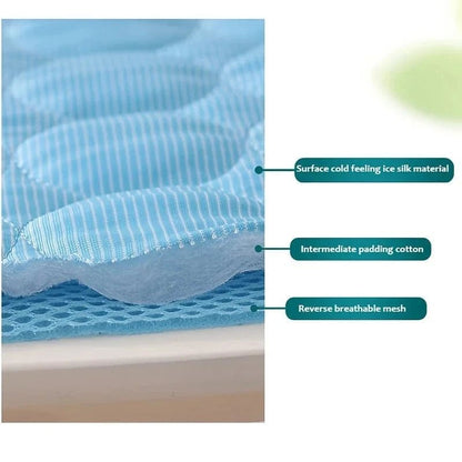 Dog Cooling Mat Summer Pet Cold Bed Extra Large For Small Big Dogs Pet Accessories Cat Durable Blanket Sofa Cat Ice Pad Blanket - PawfectCo