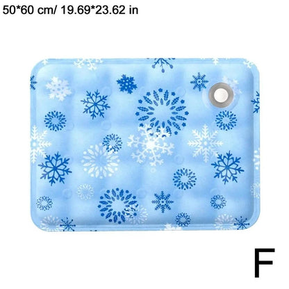 Dog Cooling Mat Summer Portable Pet Cool Pad Summer Ice Cool Comfort Water Durable Sofa Blanket For Small Medium Large Dogs Cats - PawfectCo