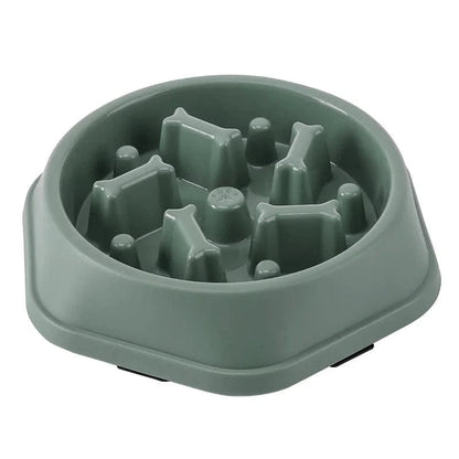 Dog Slow Feeder Bowl Anti - glutton Food Bowl for Dogs Slow Eating Dog Feeders Healthy Diet Pet Feeding Watering Supplies - PawfectCo