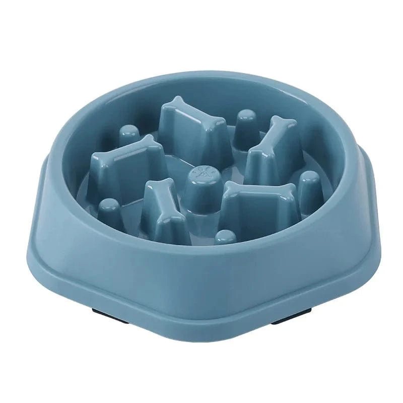 Dog Slow Feeder Bowl Anti - glutton Food Bowl for Dogs Slow Eating Dog Feeders Healthy Diet Pet Feeding Watering Supplies - PawfectCo