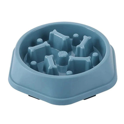 Dog Slow Feeder Bowl Anti - glutton Food Bowl for Dogs Slow Eating Dog Feeders Healthy Diet Pet Feeding Watering Supplies - PawfectCo