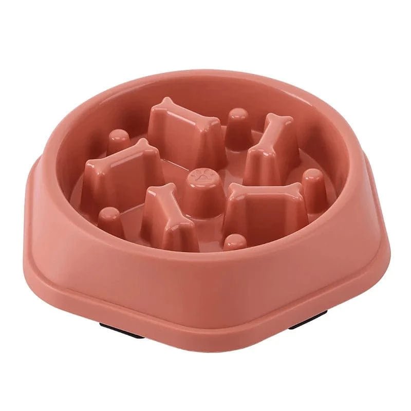 Dog Slow Feeder Bowl Anti - glutton Food Bowl for Dogs Slow Eating Dog Feeders Healthy Diet Pet Feeding Watering Supplies - PawfectCo