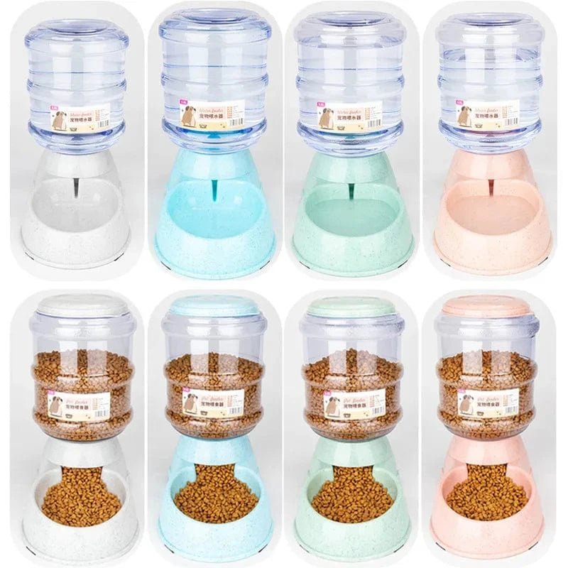 Large Capacity Pet comedero gato Dog Automatic Water Dispenser Cat accessories Feeder Bowl Pet Feeding Drinker Watering supplies - PawfectCo