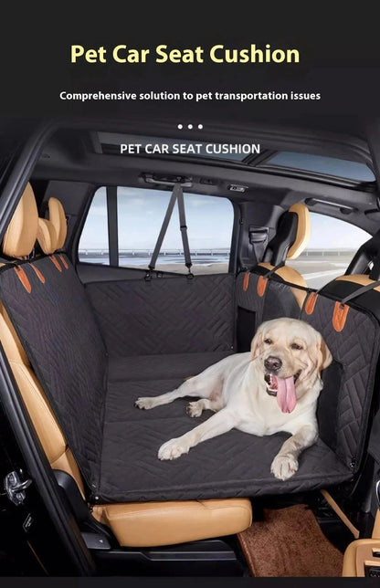 Pet Car Pad Load - bearing Car Pet Mat Dog Travel Hammock Rear Seat Pad Bed - PawfectCo