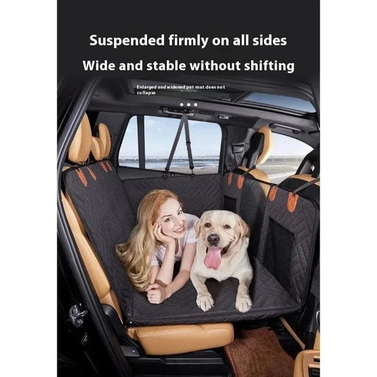 Pet Car Pad Load - bearing Car Pet Mat Dog Travel Hammock Rear Seat Pad Bed - PawfectCo