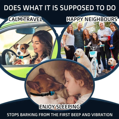 Pet Dog Anti Barking Device USB Electric Ultrasonic Dogs Training Collar Dog Stop Barking Vibration Anti Bark Collar Dropship - PawfectCo