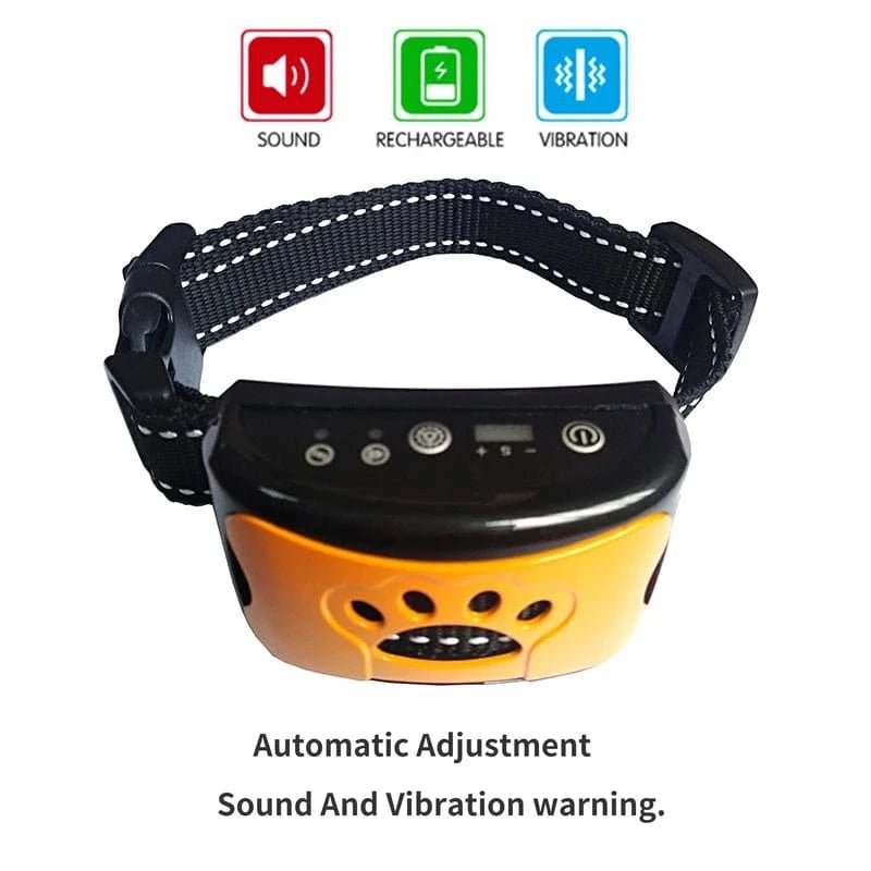 Pet Dog Anti Barking Device USB Electric Ultrasonic Dogs Training Collar Dog Stop Barking Vibration Anti Bark Collar Dropship - PawfectCo