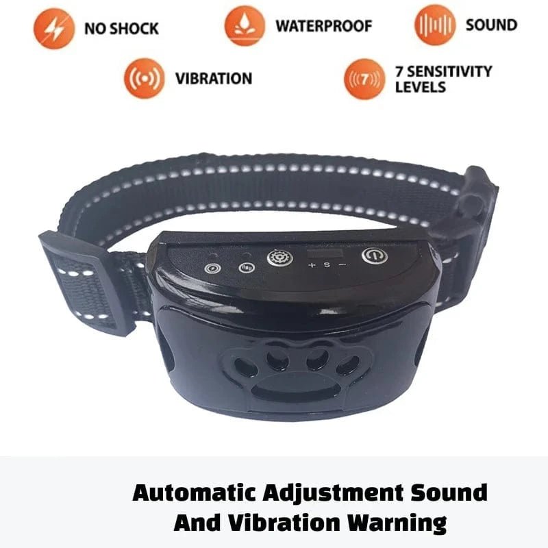 Pet Dog Anti Barking Device USB Electric Ultrasonic Dogs Training Collar Dog Stop Barking Vibration Anti Bark Collar Dropship - PawfectCo