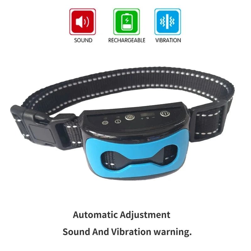 Pet Dog Anti Barking Device USB Electric Ultrasonic Dogs Training Collar Dog Stop Barking Vibration Anti Bark Collar Dropship - PawfectCo
