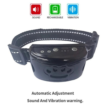 Pet Dog Anti Barking Device USB Electric Ultrasonic Dogs Training Collar Dog Stop Barking Vibration Anti Bark Collar Dropship - PawfectCo