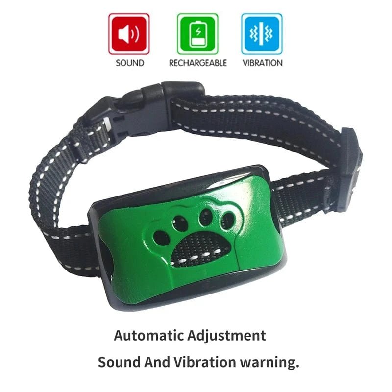 Pet Dog Anti Barking Device USB Electric Ultrasonic Dogs Training Collar Dog Stop Barking Vibration Anti Bark Collar Dropship - PawfectCo
