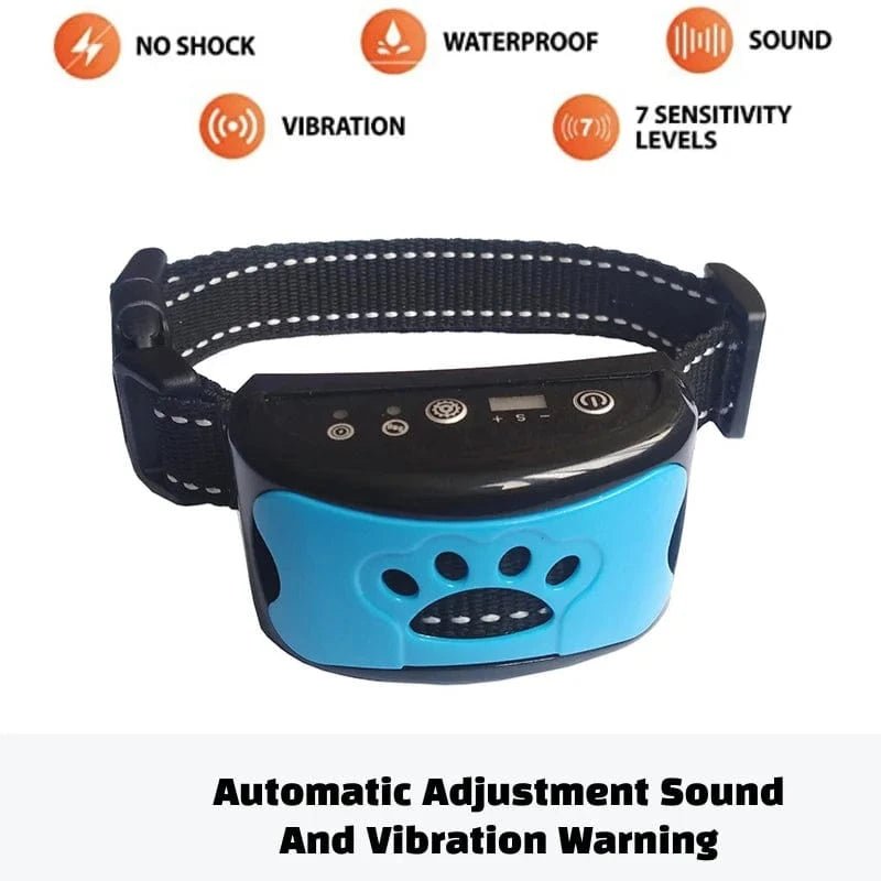 Pet Dog Anti Barking Device USB Electric Ultrasonic Dogs Training Collar Dog Stop Barking Vibration Anti Bark Collar Dropship - PawfectCo
