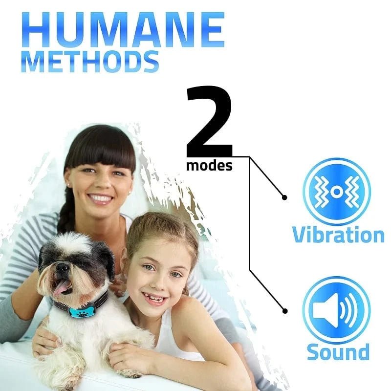 Pet Dog Anti Barking Device USB Electric Ultrasonic Dogs Training Collar Dog Stop Barking Vibration Anti Bark Collar Dropship - PawfectCo
