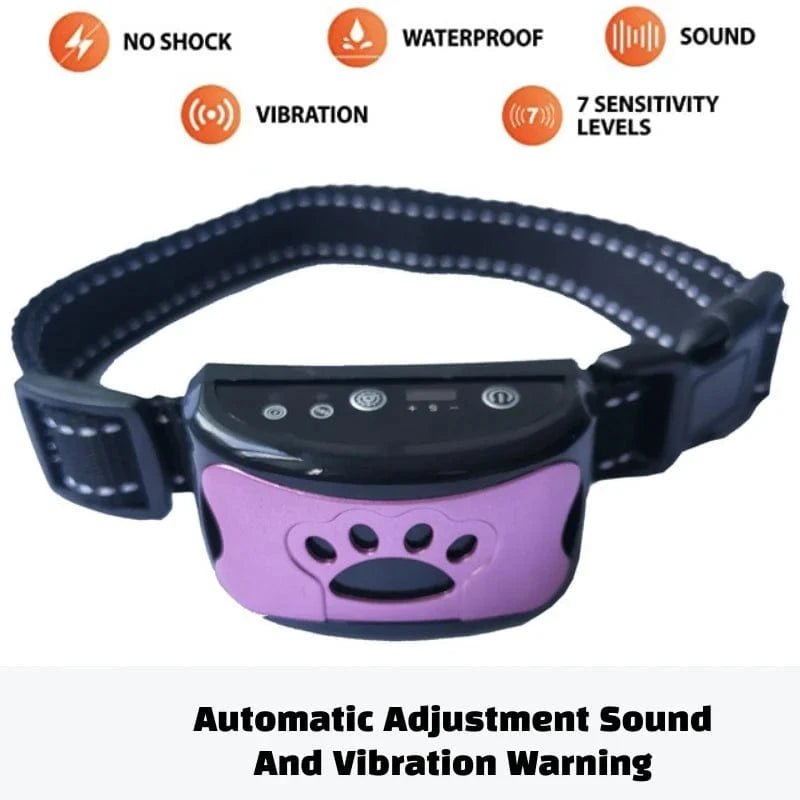 Pet Dog Anti Barking Device USB Electric Ultrasonic Dogs Training Collar Dog Stop Barking Vibration Anti Bark Collar Dropship - PawfectCo