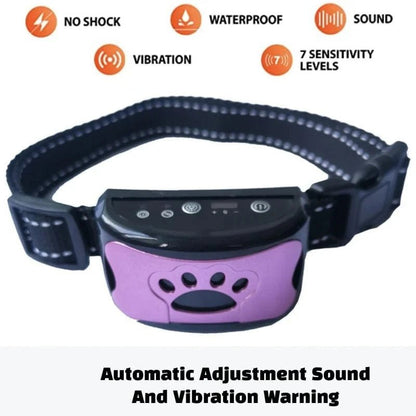 Pet Dog Anti Barking Device USB Electric Ultrasonic Dogs Training Collar Dog Stop Barking Vibration Anti Bark Collar Dropship - PawfectCo