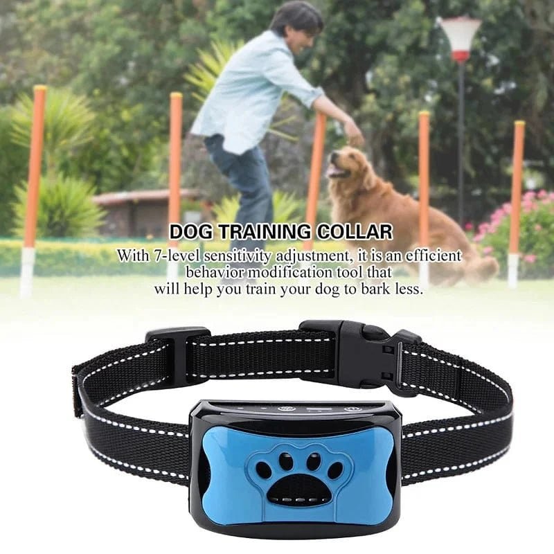 Pet Dog Anti Barking Device USB Electric Ultrasonic Dogs Training Collar Dog Stop Barking Vibration Anti Bark Collar Dropship - PawfectCo