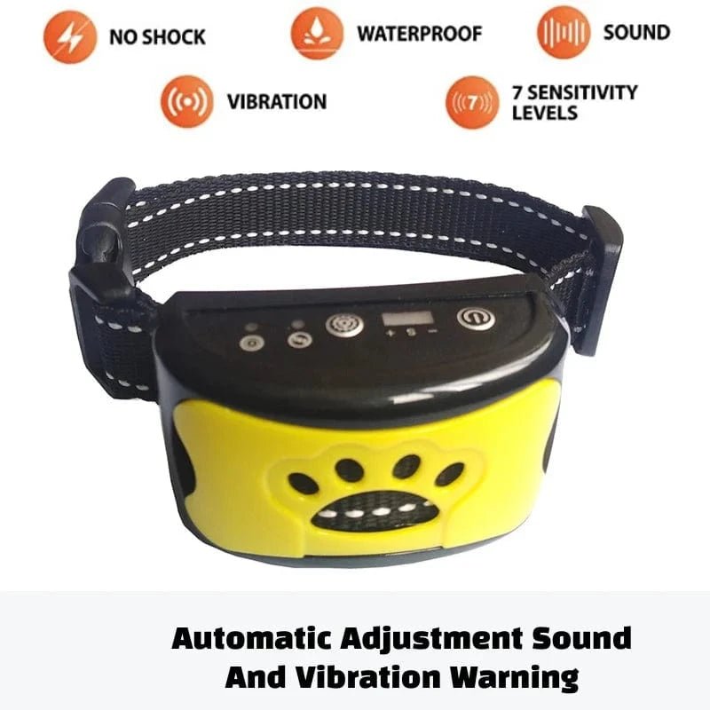 Pet Dog Anti Barking Device USB Electric Ultrasonic Dogs Training Collar Dog Stop Barking Vibration Anti Bark Collar Dropship - PawfectCo