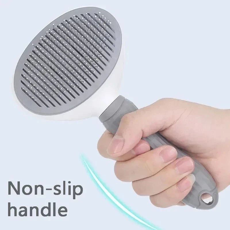 Pet Dog Brush Cat Comb Self Cleaning Pet Hair Remover Brush For Dogs Cats Grooming Tools Pets Dematting Comb Dogs Accessories - PawfectCo