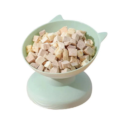 Pet Food Bowl High Bottom Tilt Neck Protector Antichoking Dog and Cat Water Bowl Antidumping Cat Drinking Feeding Supplies - PawfectCo