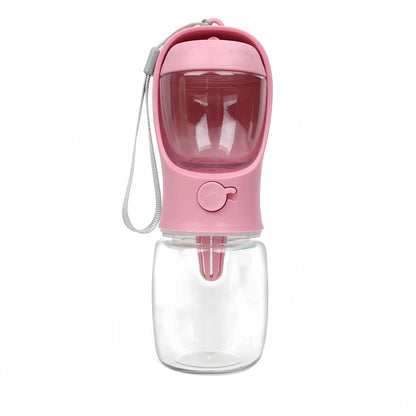 Portable Dog Cat Water Bottle with Storage Food and Water Container for Puppy Pets dogs Feeder Bowl Outdoor Travel Pet supplies - PawfectCo