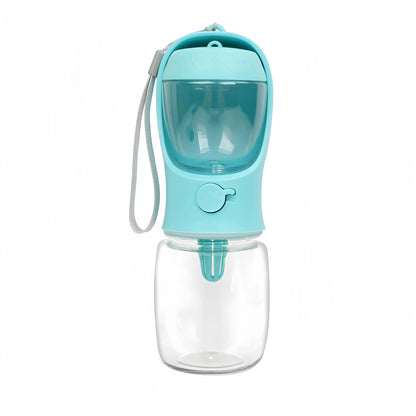 Portable Dog Cat Water Bottle with Storage Food and Water Container for Puppy Pets dogs Feeder Bowl Outdoor Travel Pet supplies - PawfectCo