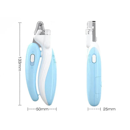 Professional Pet Nail Clippers with Led Light Pet Claw Grooming Scissors for Dogs Cats Small Animals Paw Nail Trimmer Pet Supply - PawfectCo