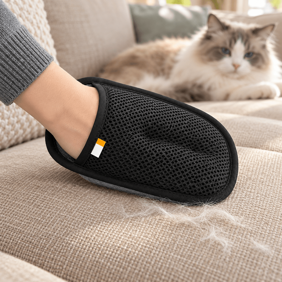 Reusable Pet Hair Remover Glove – Dry Fabric Cleaning - PawfectCo
