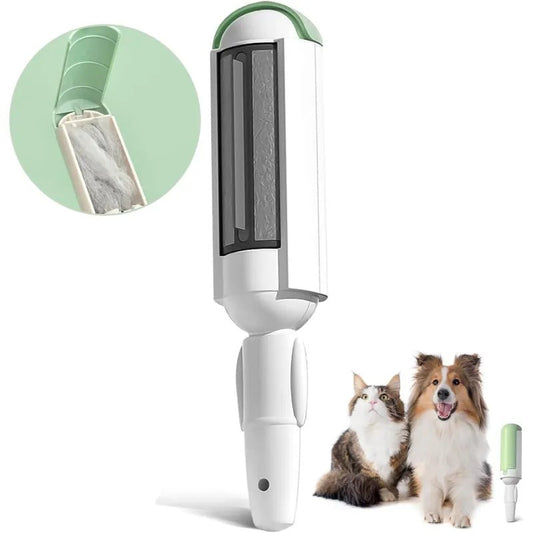 Reusable Pet Hair Remover with Debris Chamber — Green - PawfectCo