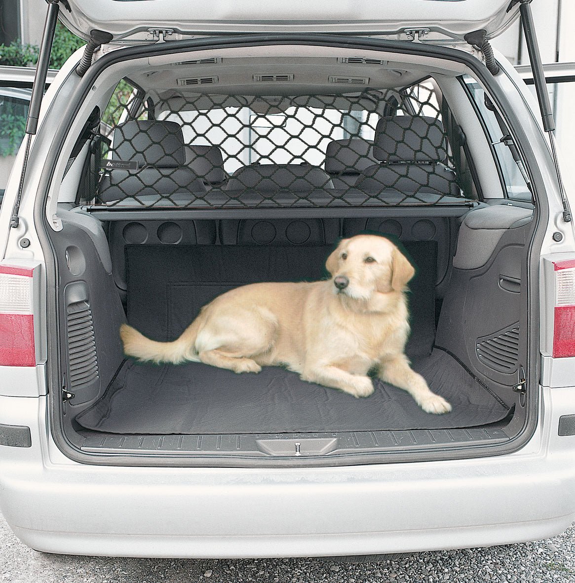 Stretch Mesh Pet Car Divider Net with 4 Hooks - PawfectCo