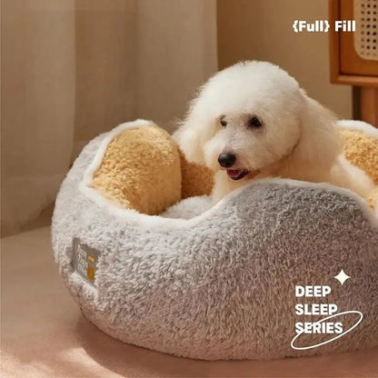 Super Cat Bed Warm Sleeping Cat Nest Soft Long Plush Best Pet Dog Bed for Dogs Basket Cushion Cat Bed Cat Mat Animals Sleeping - PawfectCo